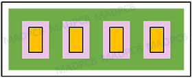 Soldermask Individual Relief