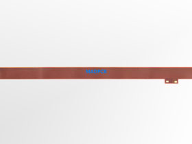 Rigid-Flex Board with Slot Holes for Pin Receptacles Bottom Side