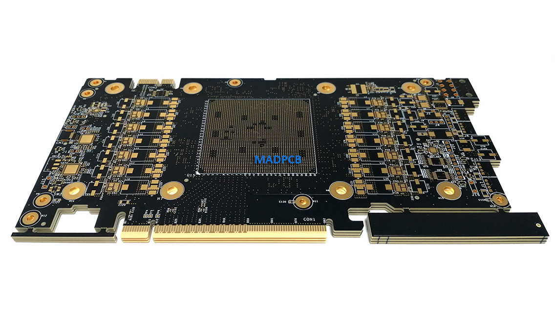 14 Layer MEGTRON 6 High Speed PCB Manufacturing