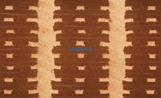 Any Layer HDI PCB Microvia III Cross-Section