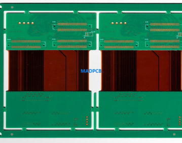 4-Layer Thru-Hole Rigid-Flex PCB Top Side