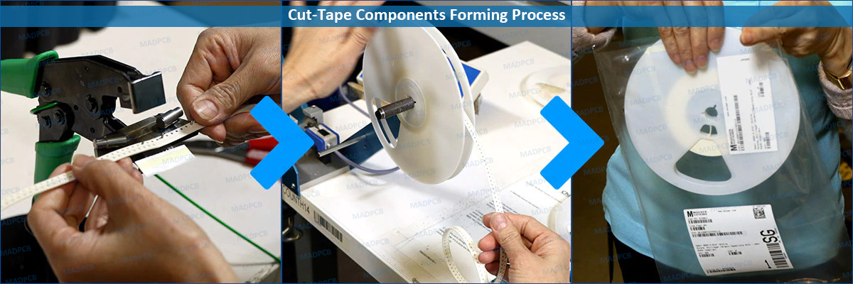 Cut-Tape Components Forming Process