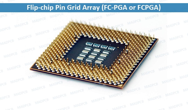 Flip-chip Pin Grid Array (FC-PGA or FCPGA)