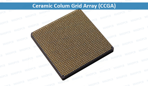 Ceramic Colum Grid Array (CCGA)