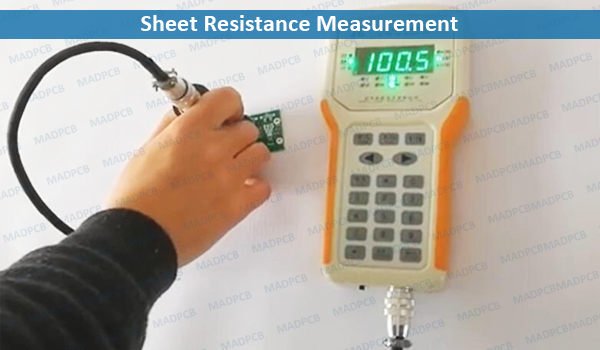Sheet Resistance Measurement on PCB