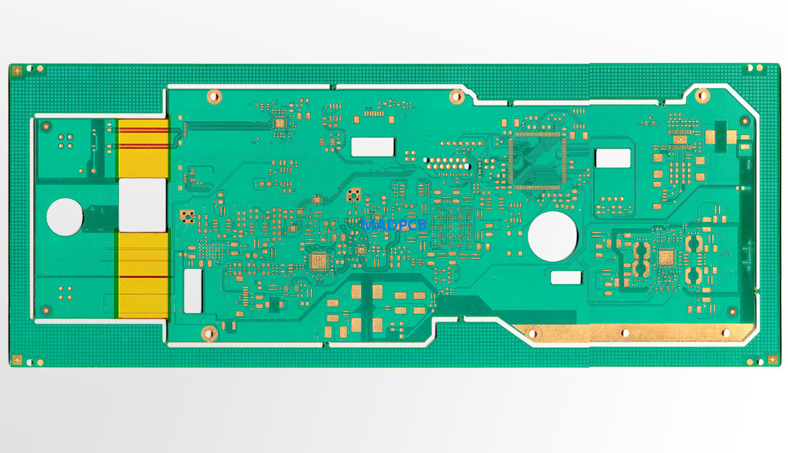 8-Layer Rigid-Flex PCB Top Side