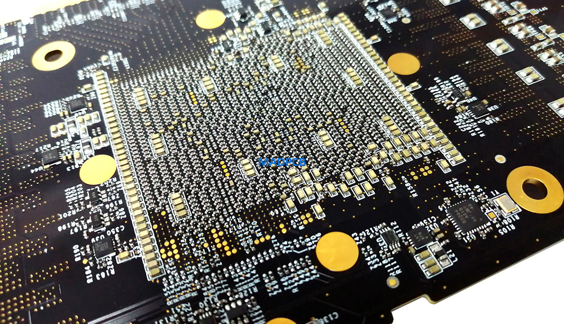 14 Layer MEGTRON 6 High Speed PCB Assembly