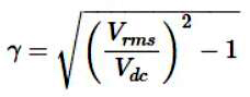 Ripple Factor