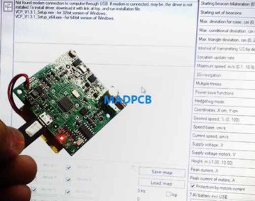 Modem PCBA Signal Connection