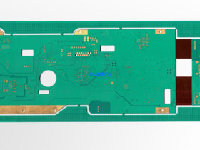 8-Layer Rigid-Flex PCB Bottom Side